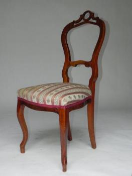 Chair - solid wood, veneer - 1850